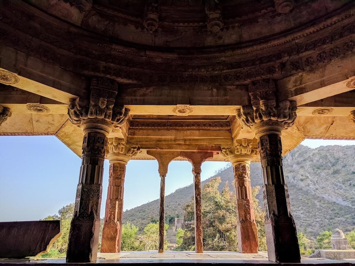 Interior of Bhangarh Fort