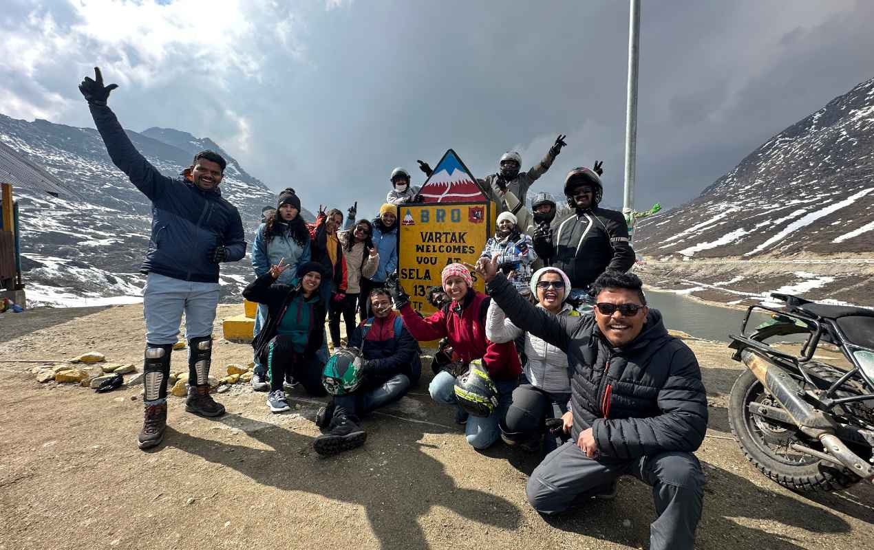 Group at Sela Pass