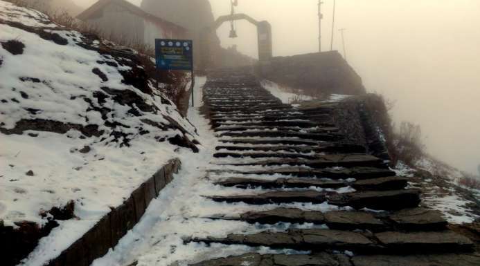 Tungnath Trek In Winters