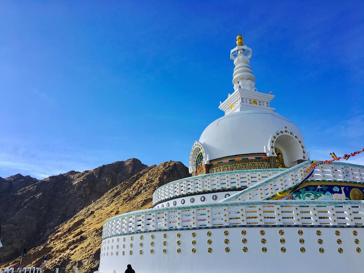 Shanti Stupa Leh