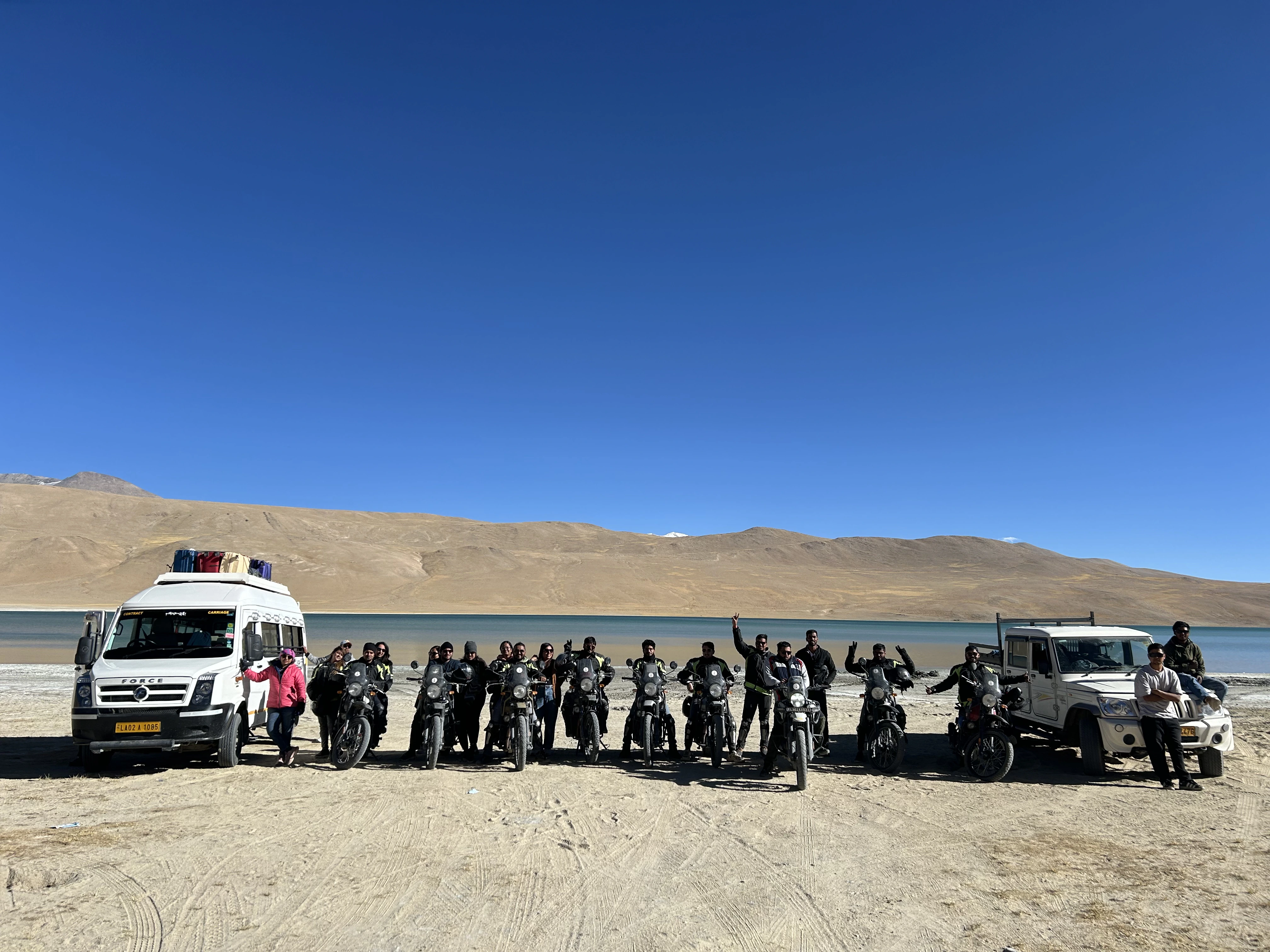 Wravelers in Ladakh