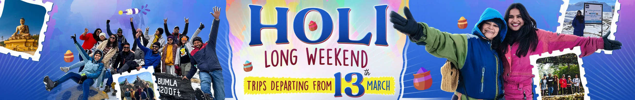 Holi Long Weekend Trips