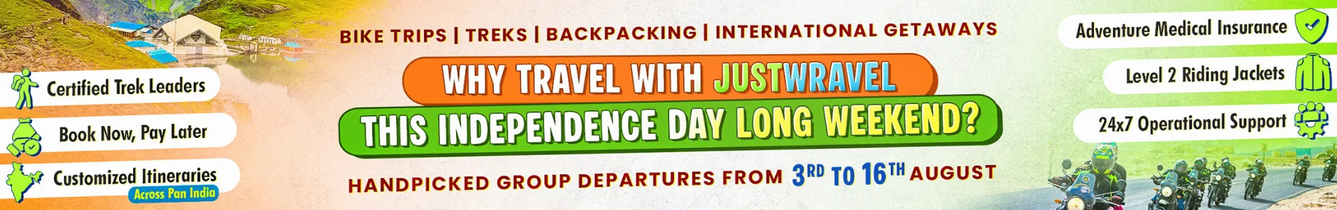 Independence Day Trips